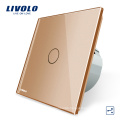 Livolo Glass Gang Switch EU Standard 2 Way Touch Light Switch VL-C701S-15